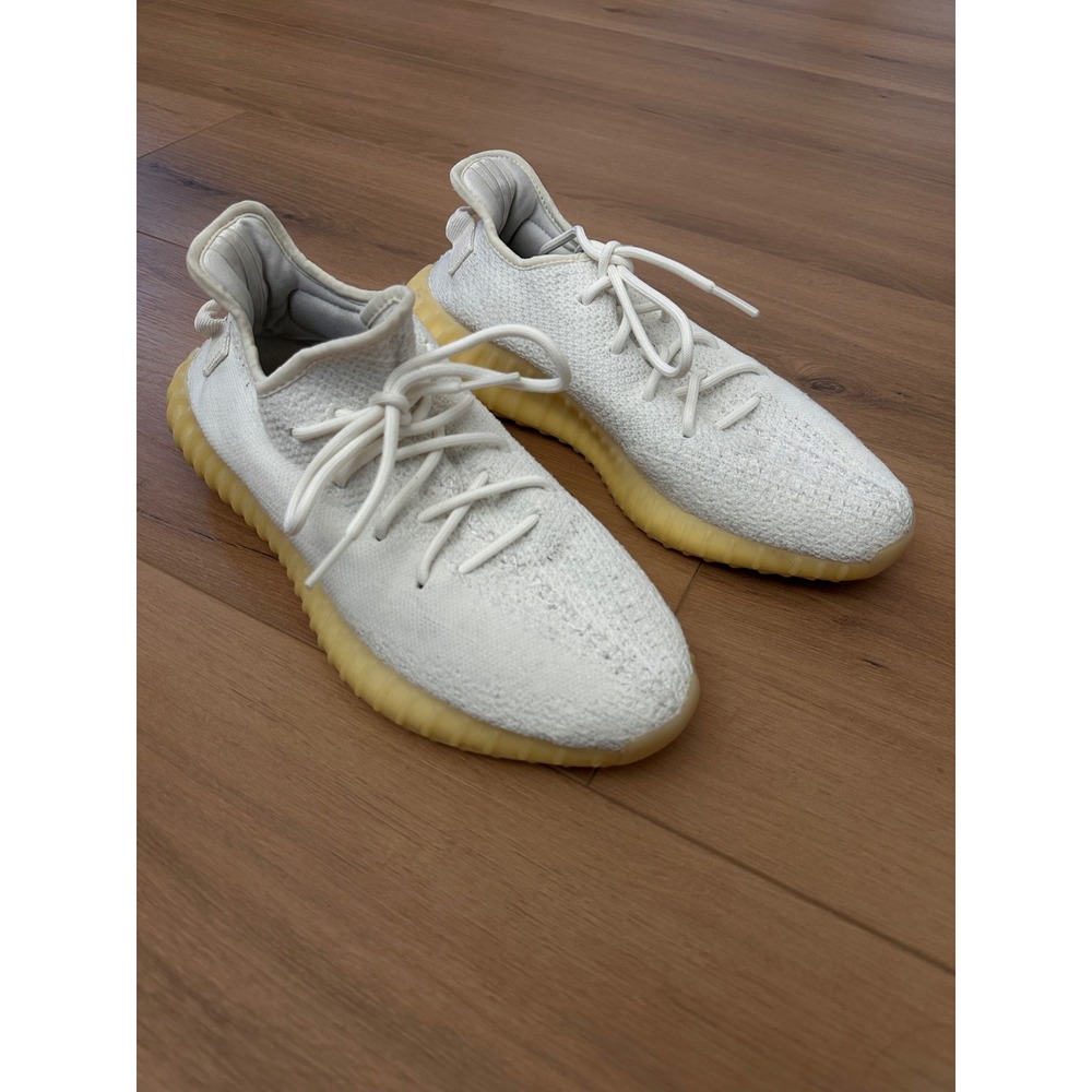 Adidas Yeezy Boost 350 V2 Cream White CP9366 Mens Size 12 Low Top Sneakers